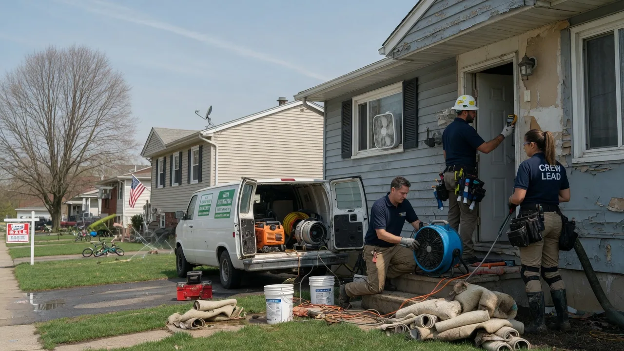Flood Cleanup in New Germantown, PA near me